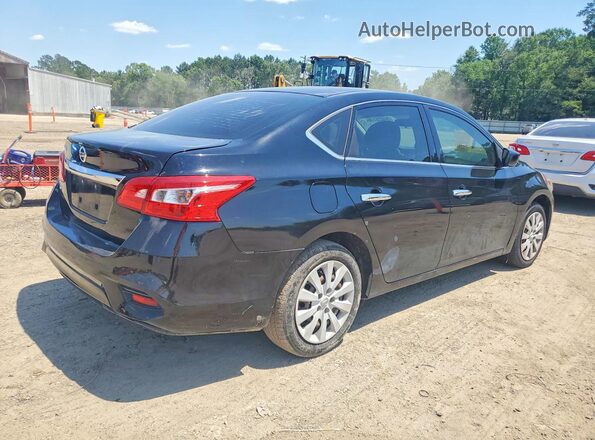 3N1AB7AP8KY321198 2019 NISSAN SENTRA Black Rear right
