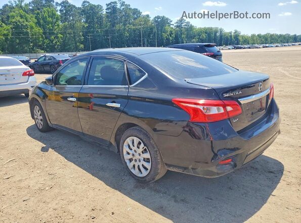 3N1AB7AP8KY321198 2019 NISSAN SENTRA Black Rear left