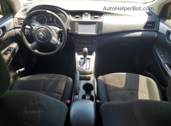 3N1AB7AP8KY321198 2019 NISSAN SENTRA Black Dashboard view