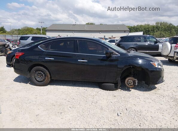 3N1AB7AP8KY335361 2019 NISSAN SENTRA Black Vista interior trasera