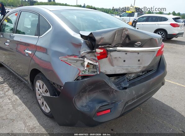 3N1AB7AP8KY356405 2019 NISSAN SENTRA Black Widok z przodu