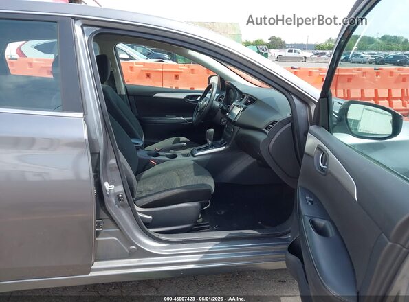 3N1AB7AP8KY356405 2019 NISSAN SENTRA Black Widok wnętrza z przodu