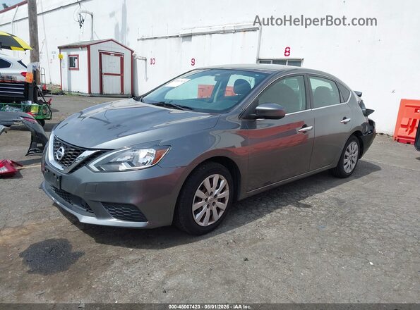 3N1AB7AP8KY356405 2019 NISSAN SENTRA Black Przód lewy