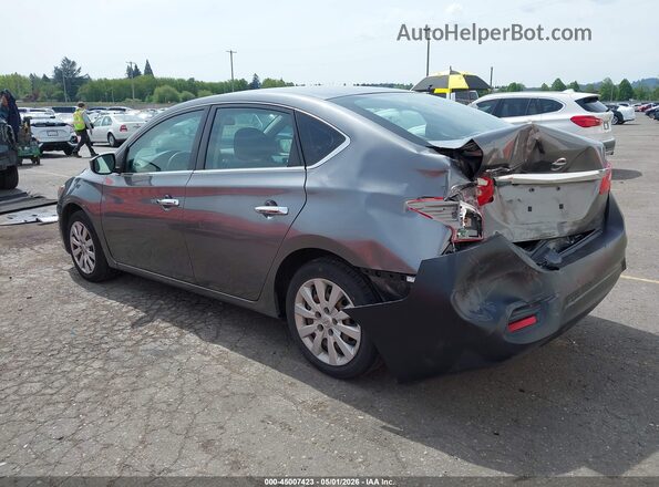 3N1AB7AP8KY356405 2019 NISSAN SENTRA Black Tył lewy