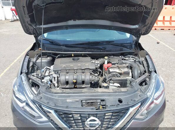 3N1AB7AP8KY356405 2019 NISSAN SENTRA Black Widok z tyłu