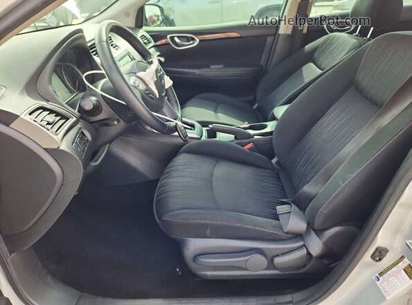 3N1AB7AP8KY425612 2019 NISSAN SENTRA Silver წინა სალონის ხედი