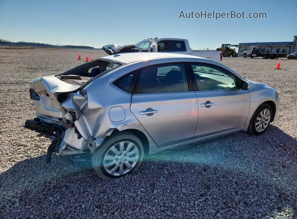 3N1AB7AP9GL666843 2016 NISSAN SENTRA Silver Tył prawy