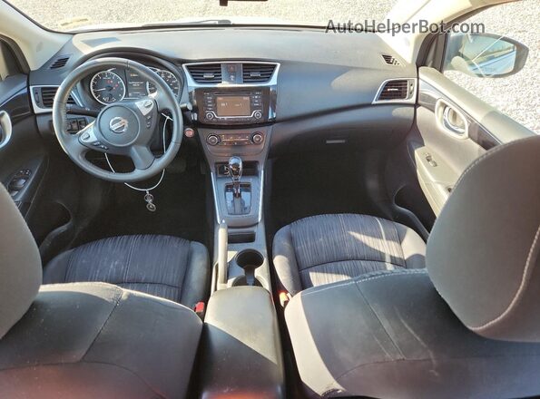 3N1AB7AP9GL666843 2016 NISSAN SENTRA Silver Widok deski rozdzielczej