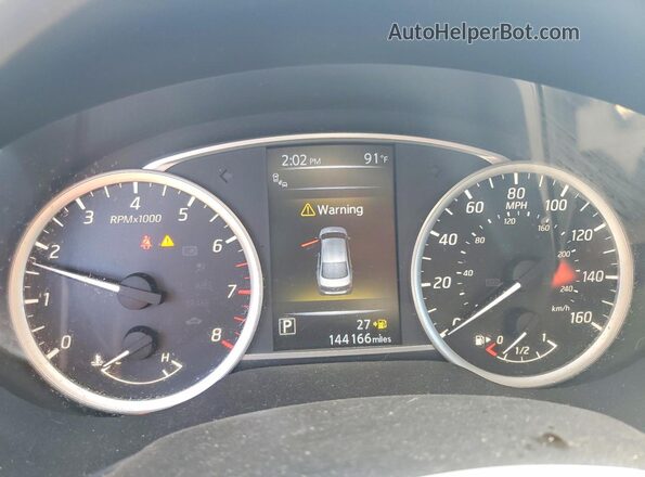 3N1AB7AP9GY232067 2016 NISSAN SENTRA Gray Սարքավորումների վահանակի տեսք