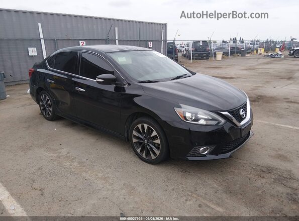 3N1AB7AP9GY285688 2016 NISSAN SENTRA Черный Передняя правая четверть