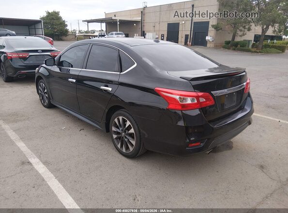 3N1AB7AP9GY285688 2016 NISSAN SENTRA Черный Задняя левая четверть