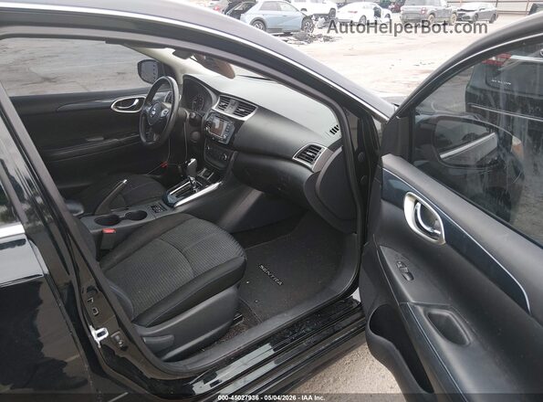 3N1AB7AP9GY285688 2016 NISSAN SENTRA Черный Вид салона спереди