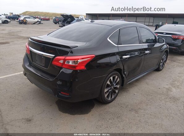3N1AB7AP9GY285688 2016 NISSAN SENTRA Черный Задняя правая четверть