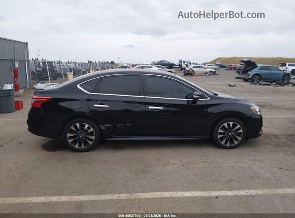 3N1AB7AP9GY285688 2016 NISSAN SENTRA Черный Вид задней части салона