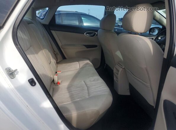 3N1AB7AP9GY306412 2016 NISSAN SENTRA Белый Вид задних сидений