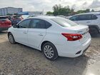 2016 Nissan Sentra Sv Белый vin: 3N1AB7AP9GY306412