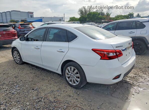 3N1AB7AP9GY306412 2016 NISSAN SENTRA Белый Задняя левая четверть