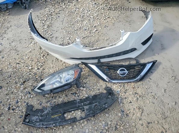 3N1AB7AP9GY306412 2016 NISSAN SENTRA Белый Вид подкапотного пространства