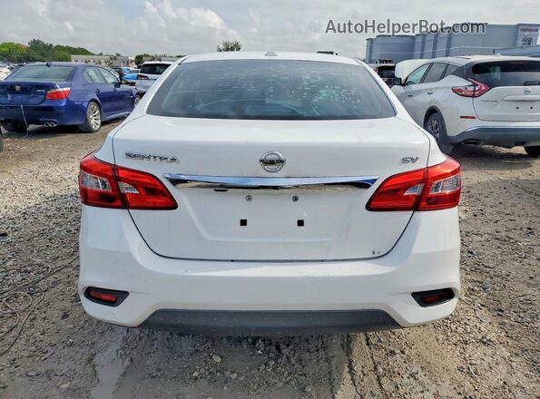 3N1AB7AP9GY306412 2016 NISSAN SENTRA Белый Вид сзади