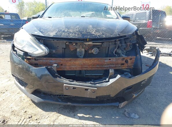 3N1AB7AP9HY239876 2017 NISSAN SENTRA Black Вид спереду