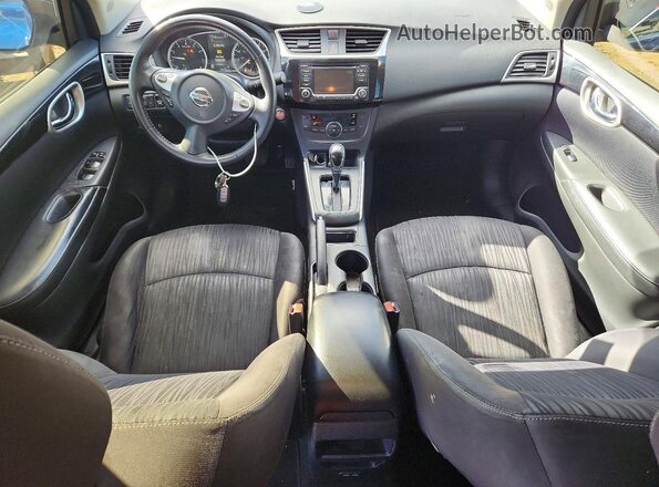 3N1AB7AP9JL630481 2018 NISSAN SENTRA Blue წინა პანელის ხედი