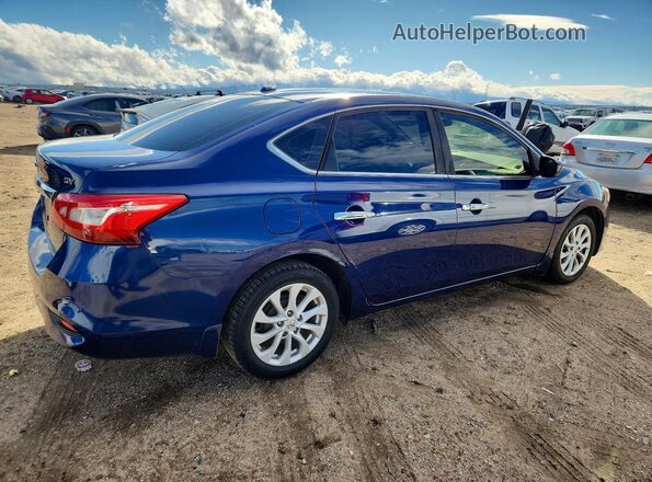 3N1AB7AP9JL630481 2018 NISSAN SENTRA Blue უკანა მარჯვენა