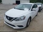 2018 Nissan Sentra Sv White vin: 3N1AB7AP9JY211792