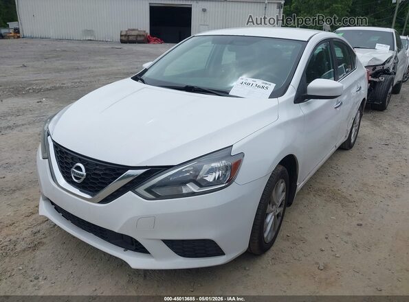 3N1AB7AP9JY211792 2018 NISSAN SENTRA White Front left