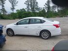 2018 Nissan Sentra Sv White vin: 3N1AB7AP9JY211792
