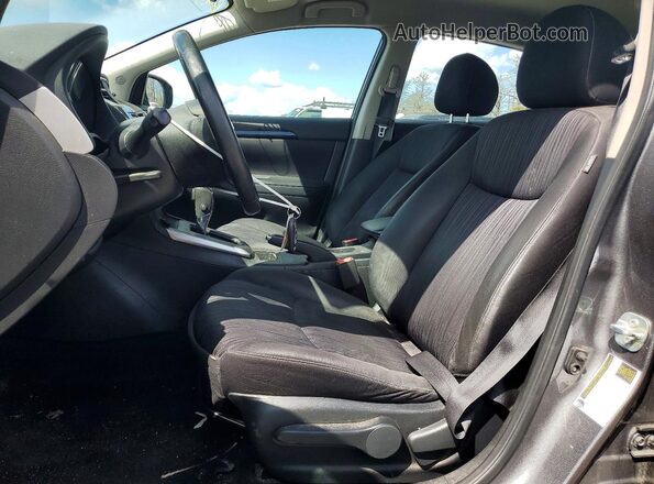 3N1AB7AP9KY266048 2019 NISSAN SENTRA Gray Widok wnętrza z przodu