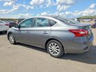 2019 Nissan Sentra Sv Gray vin: 3N1AB7AP9KY266048
