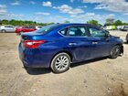 2019 Nissan Sentra Sv Blue vin: 3N1AB7AP9KY298479