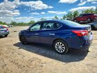 2019 Nissan Sentra Sv Blue vin: 3N1AB7AP9KY298479