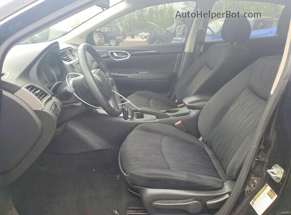 3N1AB7AP9KY319279 2019 NISSAN SENTRA Black Vista interior delantera