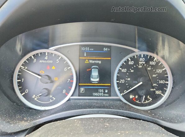 3N1AB7AP9KY347910 2019 NISSAN SENTRA Silver Instrument cluster view