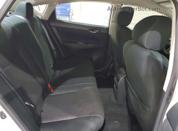 3N1AB7AP9KY368997 2019 NISSAN SENTRA Белый Вид задних сидений