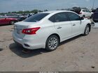2019 Nissan Sentra Sv Белый vin: 3N1AB7AP9KY426963