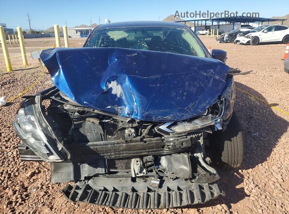 3N1AB7AP9KY439941 2019 NISSAN SENTRA Blue Vista frontal