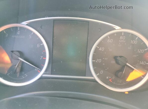 3N1AB7AP9KY439941 2019 NISSAN SENTRA Blue Vista del cuadro de instrumentos