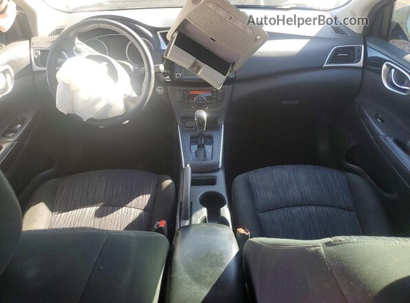 3N1AB7AP9KY439941 2019 NISSAN SENTRA Blue Vista del salpicadero