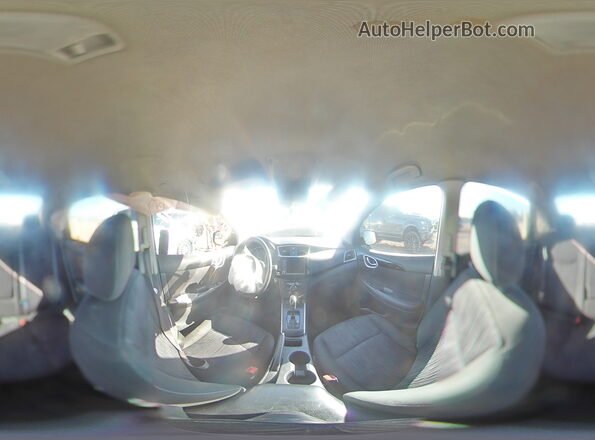 3N1AB7AP9KY439941 2019 NISSAN SENTRA Blue Vista interior de 360 grados