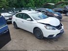 2016 Nissan Sentra Sv White vin: 3N1AB7APXGL681254