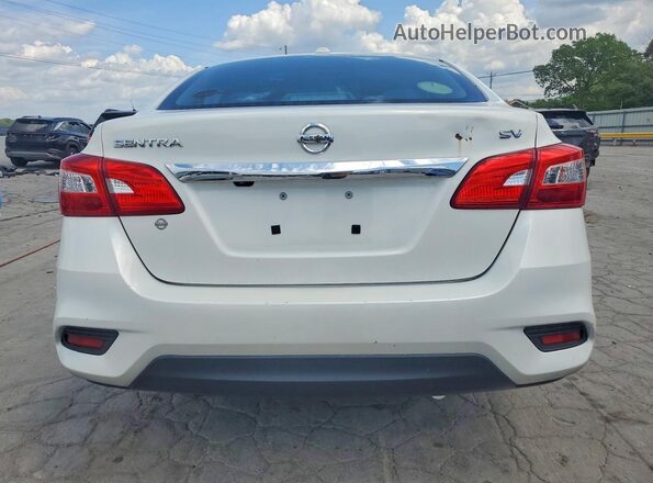 3N1AB7APXHL656842 2017 NISSAN SENTRA White Հետևի տեսք