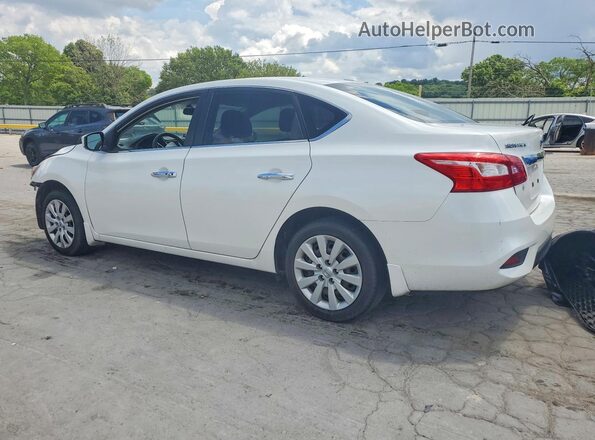 3N1AB7APXHL656842 2017 NISSAN SENTRA White Հետևի ձախ