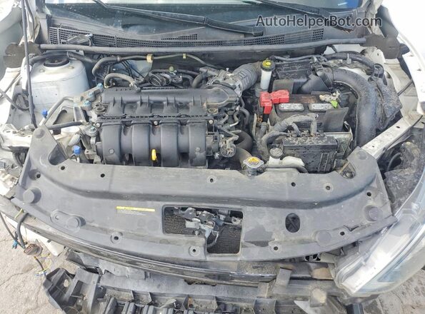 3N1AB7APXHL656842 2017 NISSAN SENTRA White Սալոնի հետևի տեսք