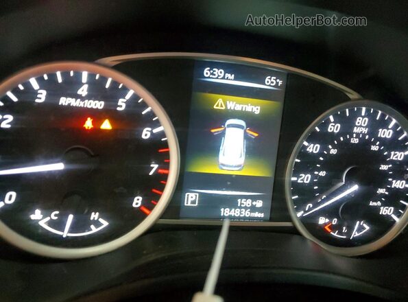 3N1AB7APXHY275270 2017 NISSAN SENTRA Серебряный Вид щитка приборов