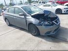 2017 Nissan Sentra Sv Gray vin: 3N1AB7APXHY289993