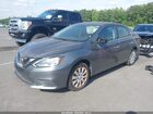 2017 Nissan Sentra Sv Серый vin: 3N1AB7APXHY323060