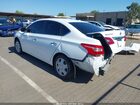 2017 Nissan Sentra Sv Белый vin: 3N1AB7APXHY357774