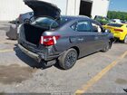 2017 Nissan Sentra S Серый vin: 3N1AB7APXHY383517
